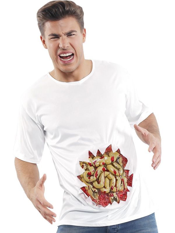 T-Shirt met Ingewanden Xl