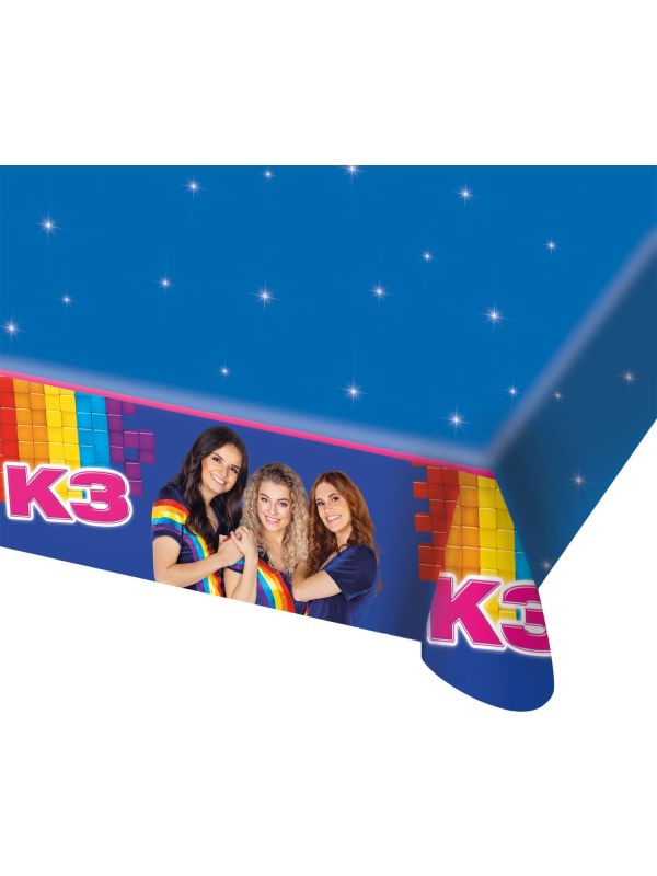 Tafelkleed K3 Party Donkerblauw