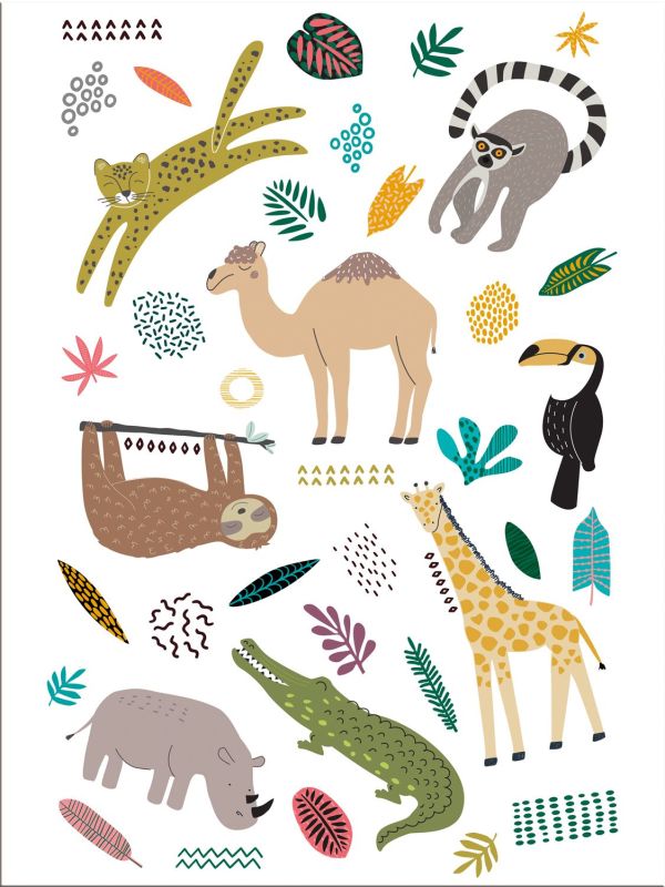 Tatoeages Setje Zoo Party