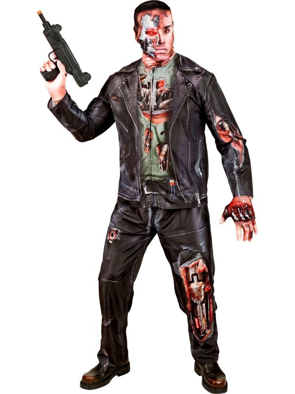Terminator Biker Kostuum Heren