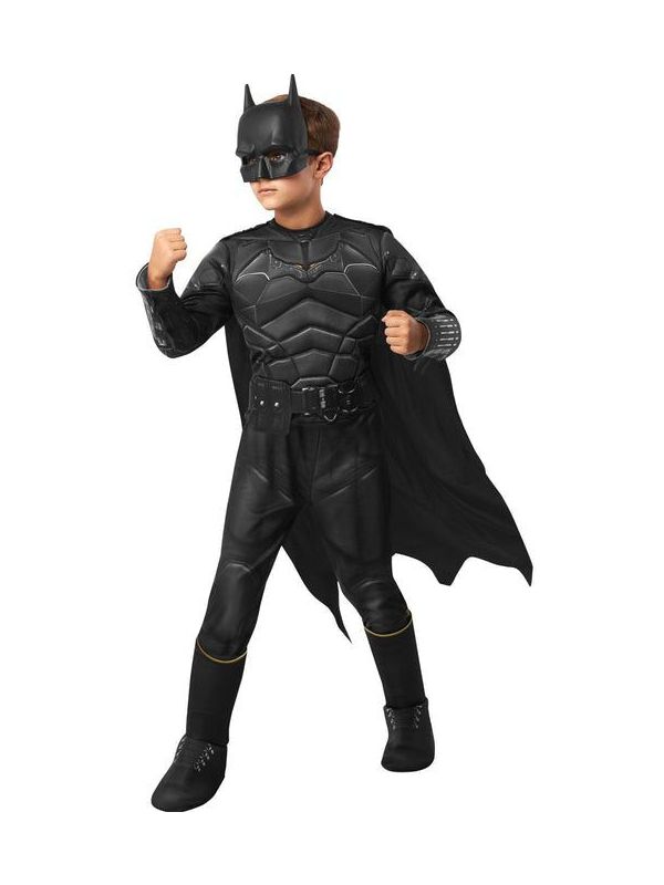 The Batman Deluxe Kostuum Jongens WB DC Comics