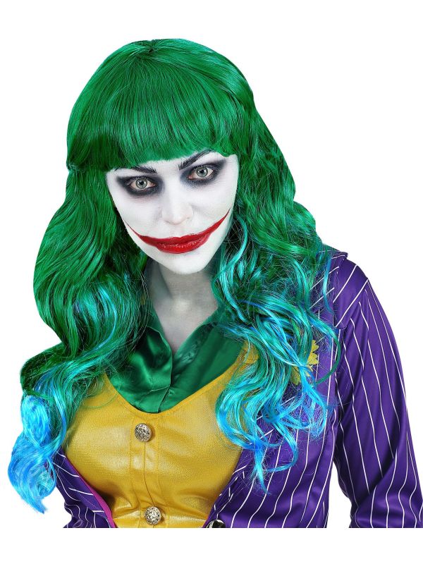 The Joker Pruik Batman Dames