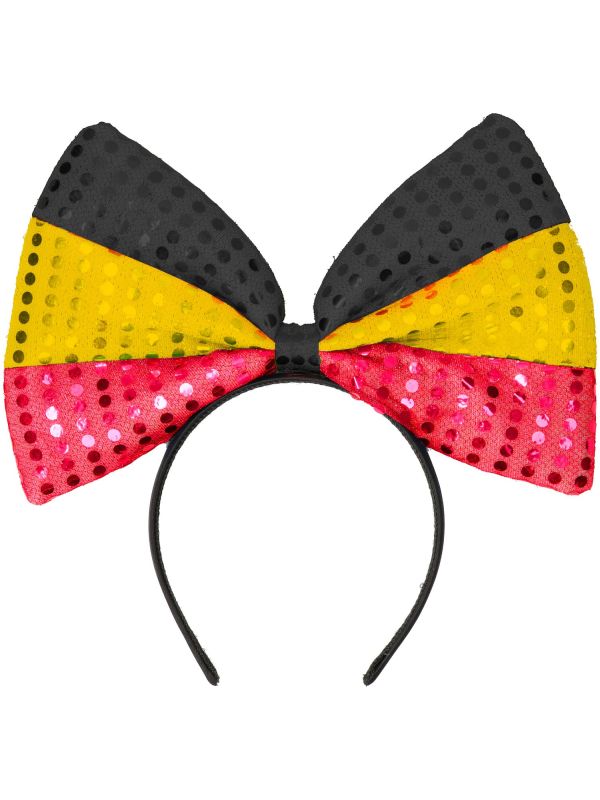 Tiara met Pailletten Strik Belgie