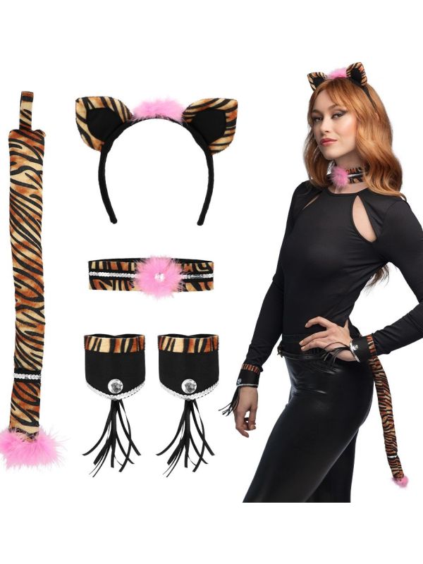 Tijger Accessoireset Dames 5-Delig