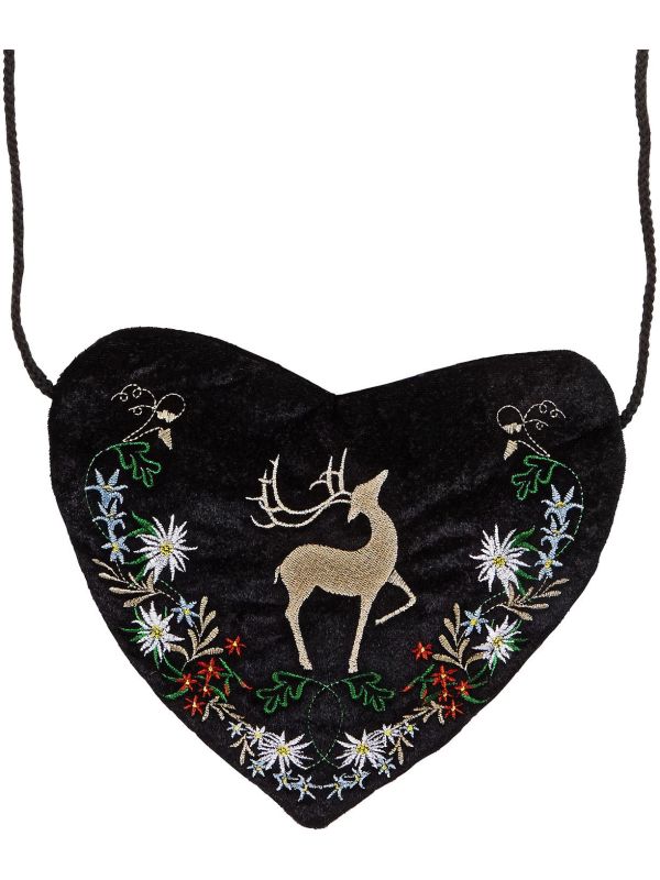 Tiroler Portemonnee Hartje Dames