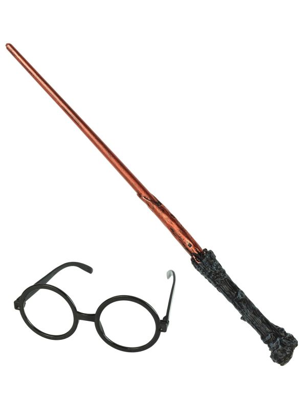 Tovenaar Bril en Toverstok