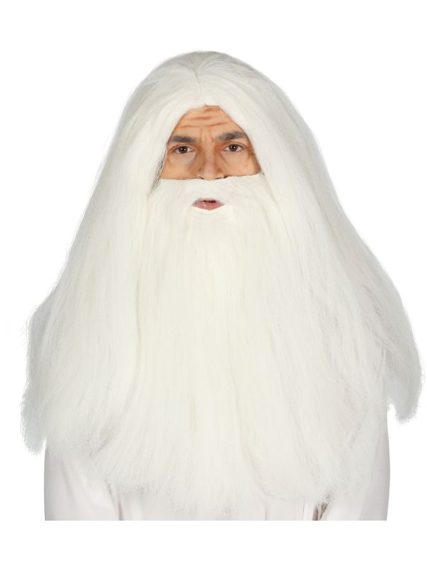 Tovenaar Pruik met Baard