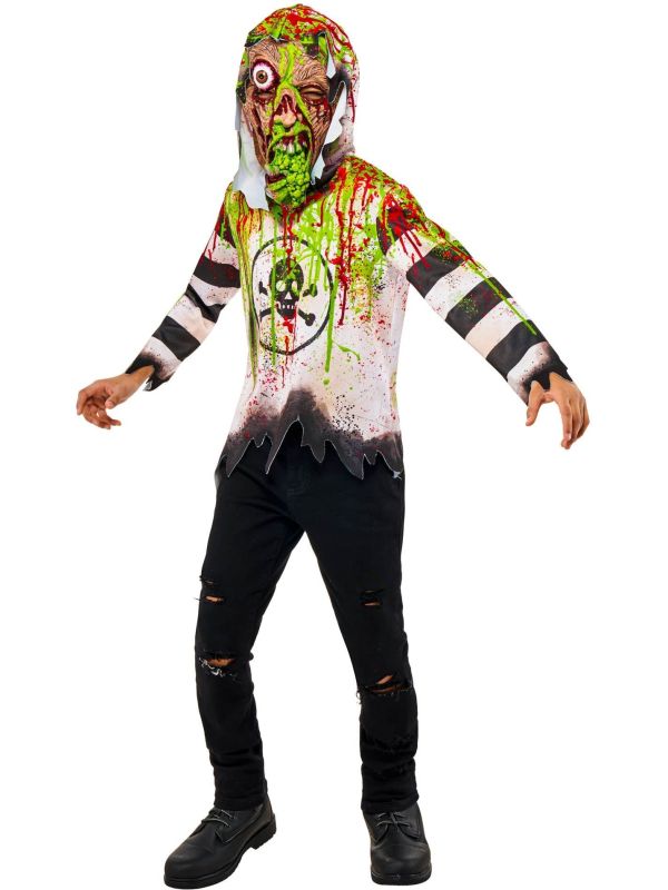 Toxic Kid Zombie Kostuum Kinderen