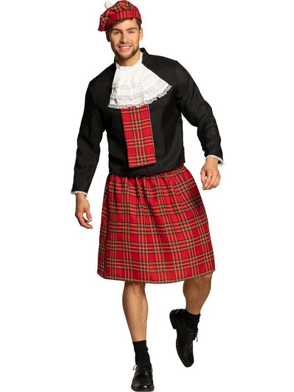 Traditionele Schotse Kostuum Man