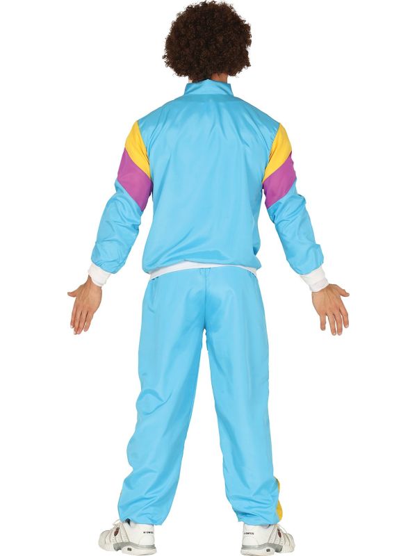 Trainingspak volwassenen blauw