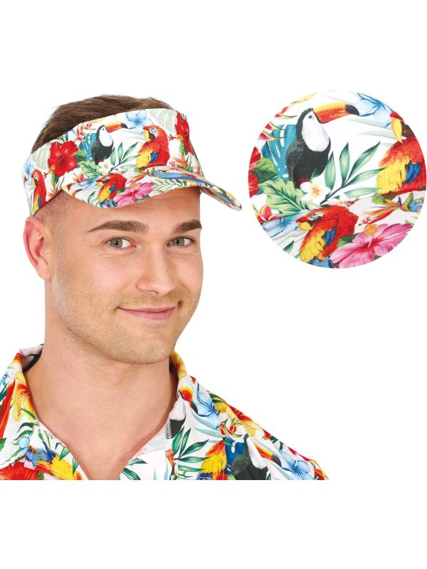 Tropical Hawaii Zonneklep