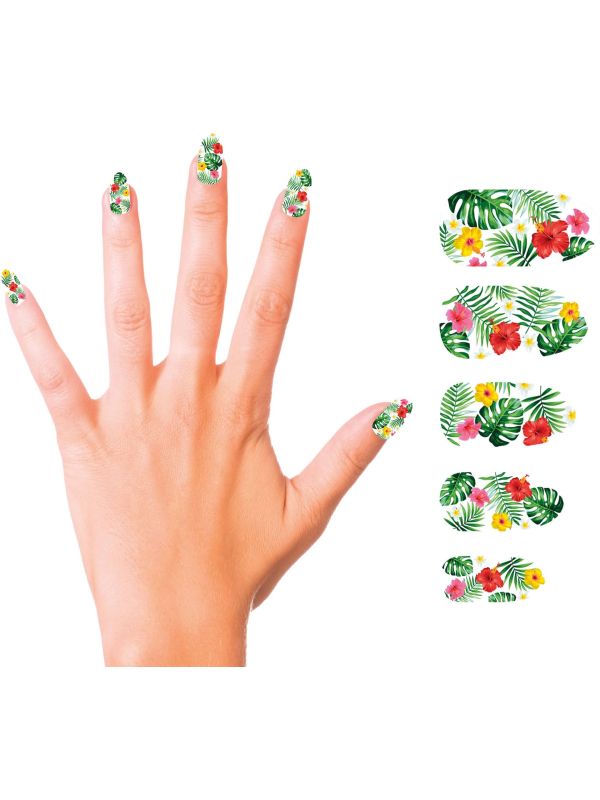 Tropische Hawaii Nagels
