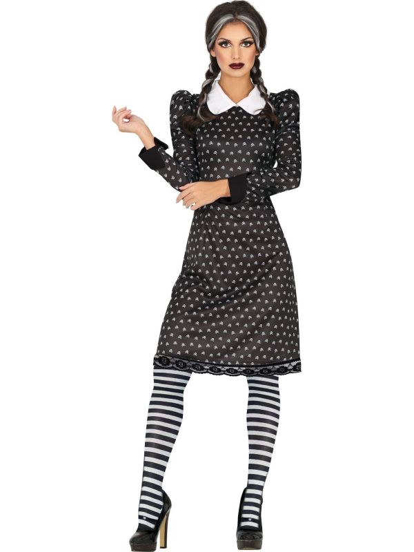 Tuesday Adams Family Jurk Dames