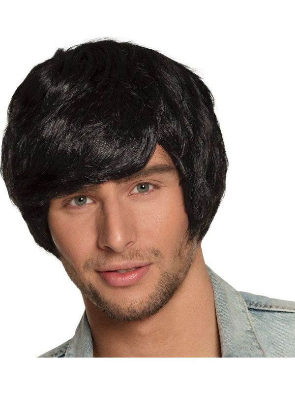 Tyler Zwarte Pruik Heren
