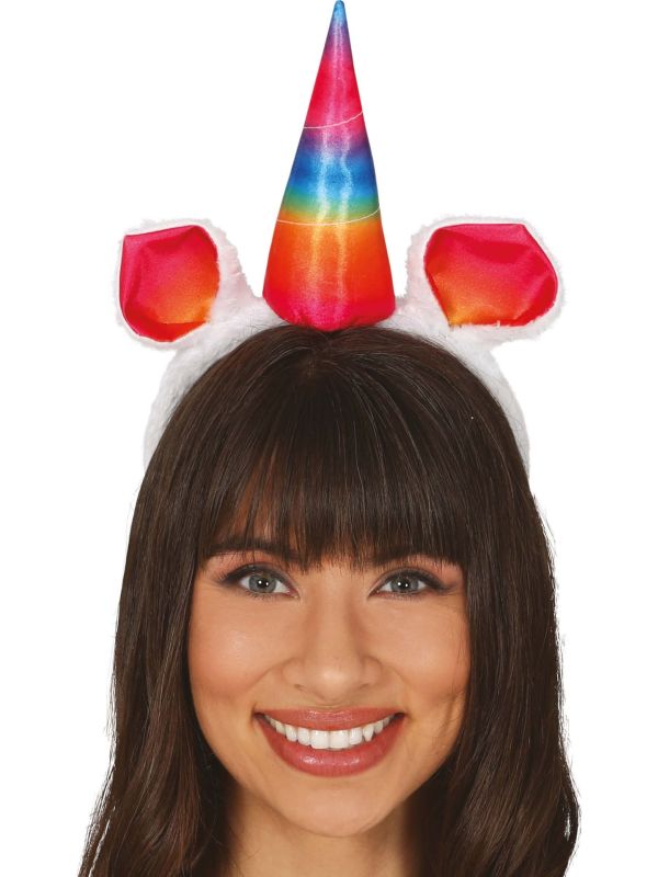 Unicorn Haarband Regenboog