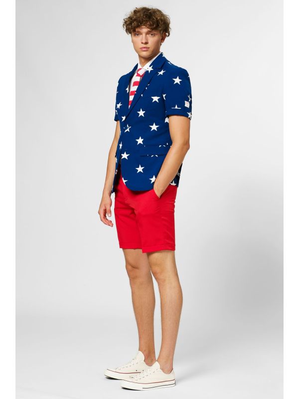 United States Of America Opposuits Zomer Kostuum