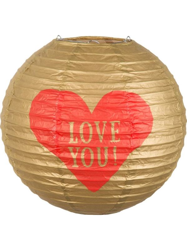 Valentijnsdag Love You Lampion