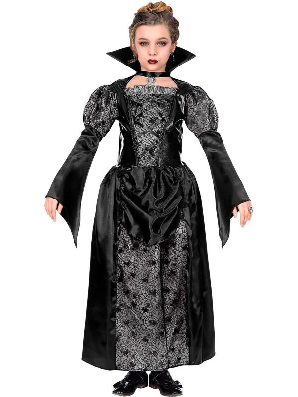 Vampier Jurk Meisjes Zwart