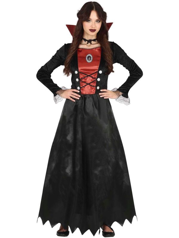 Vampier Koningin Kostuum Meisjes 14-16 Jaar