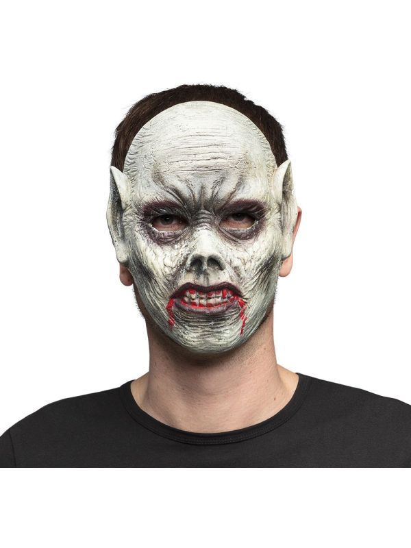 Vampier Wit Gezichtsmasker Halloween