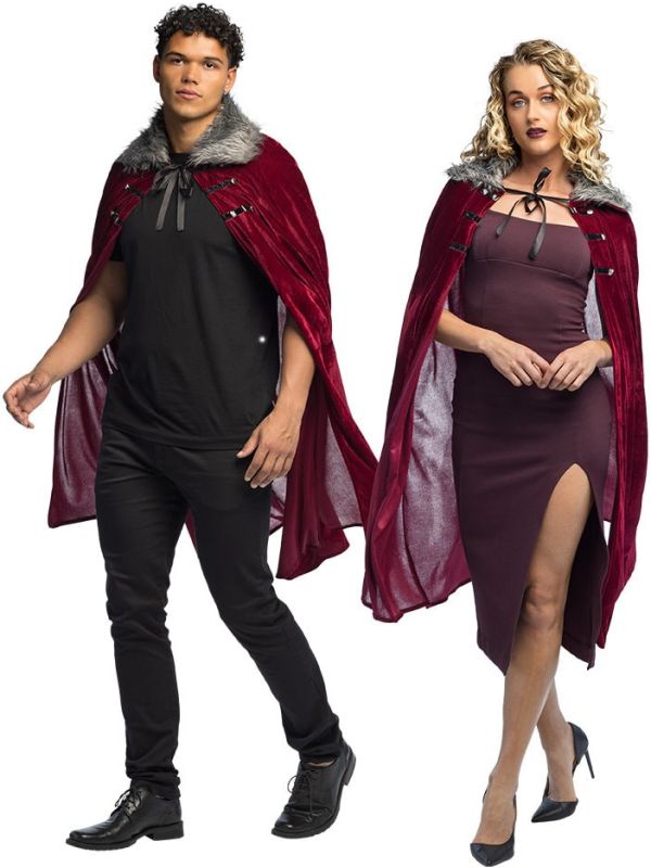 Vampieren Cape Bordeaux Carnaval Volwassenen