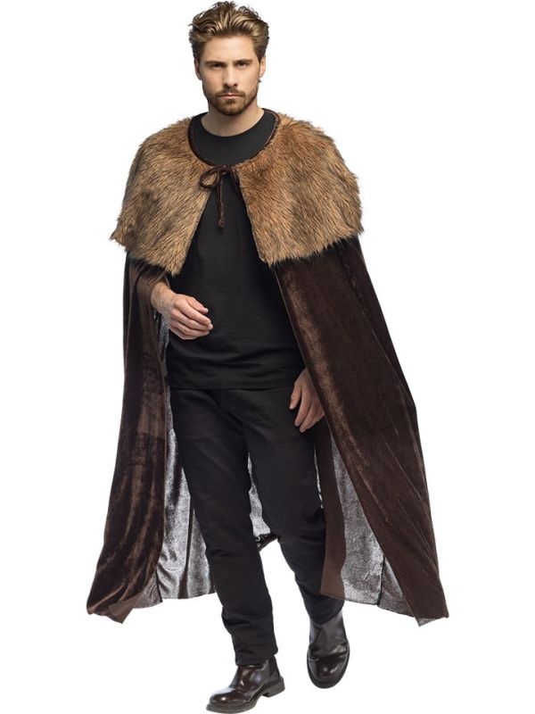 Vampieren Cape Bruin Carnaval Volwassenen