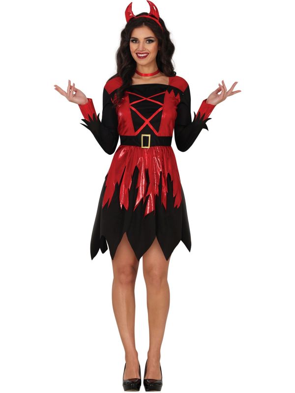 Verleidelijk Duivel Jurkje Dames
