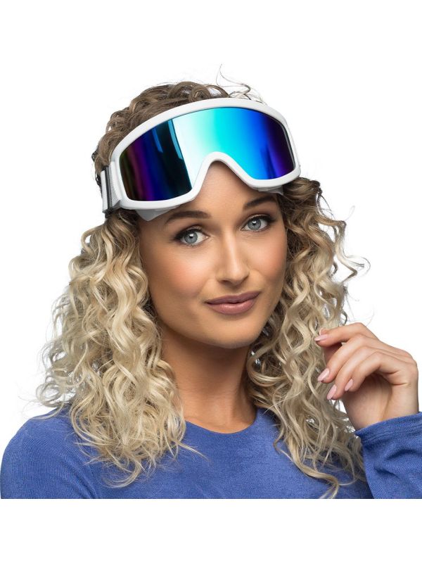 Verstelbare Witte Feest Skibril