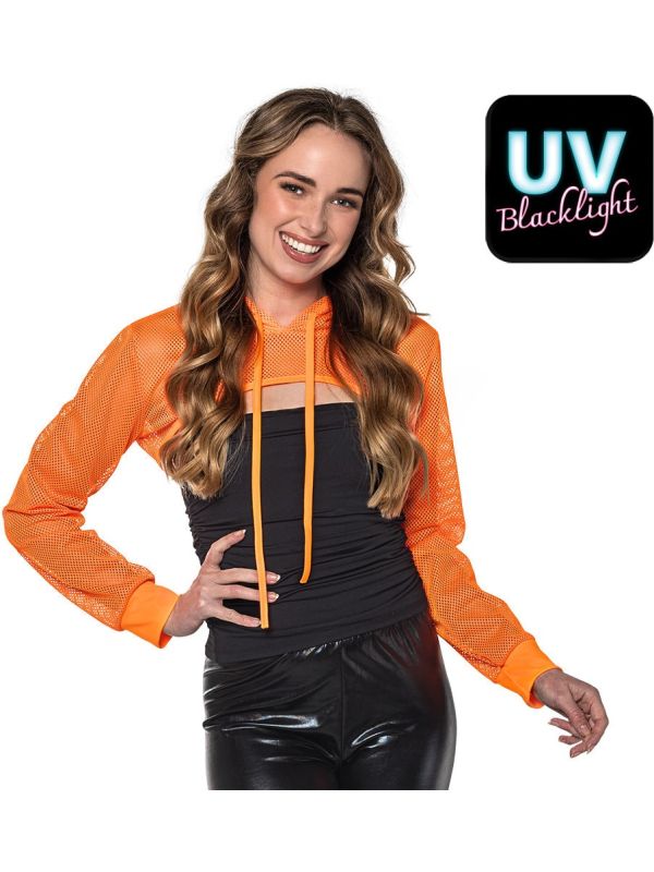 Visnet Bolero Neonoranje Dames Festival