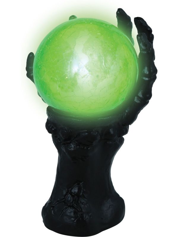 Voodoo Hand Kristallen Bol met Licht
