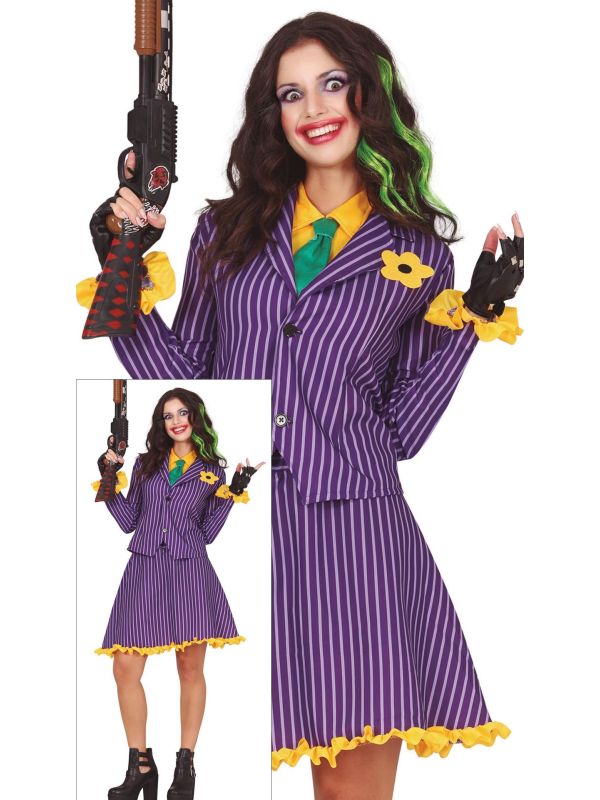Vrouwelijke Joker Outfit Dames