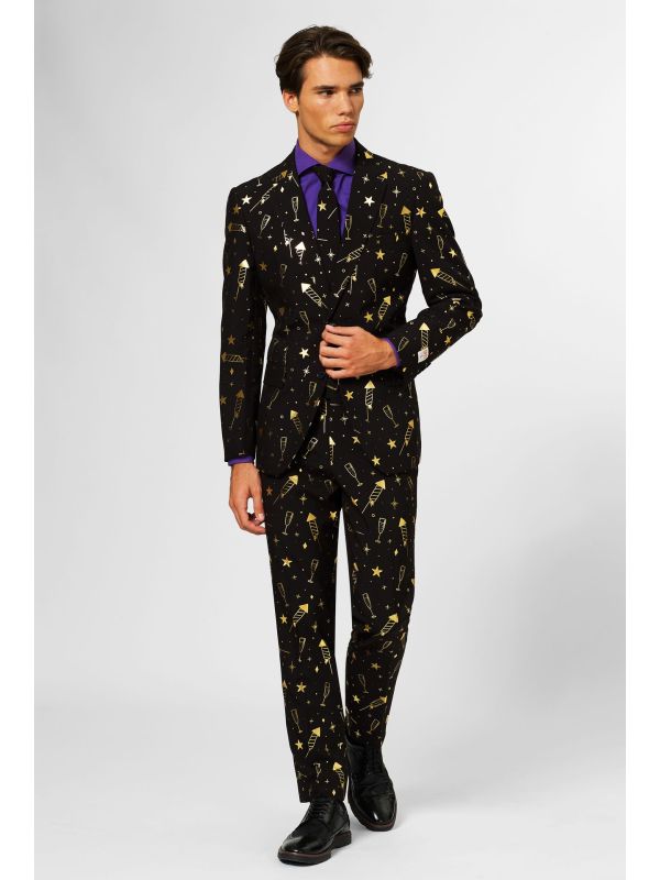 Vuurwerk Oud en Nieuw Opposuits Kostuum
