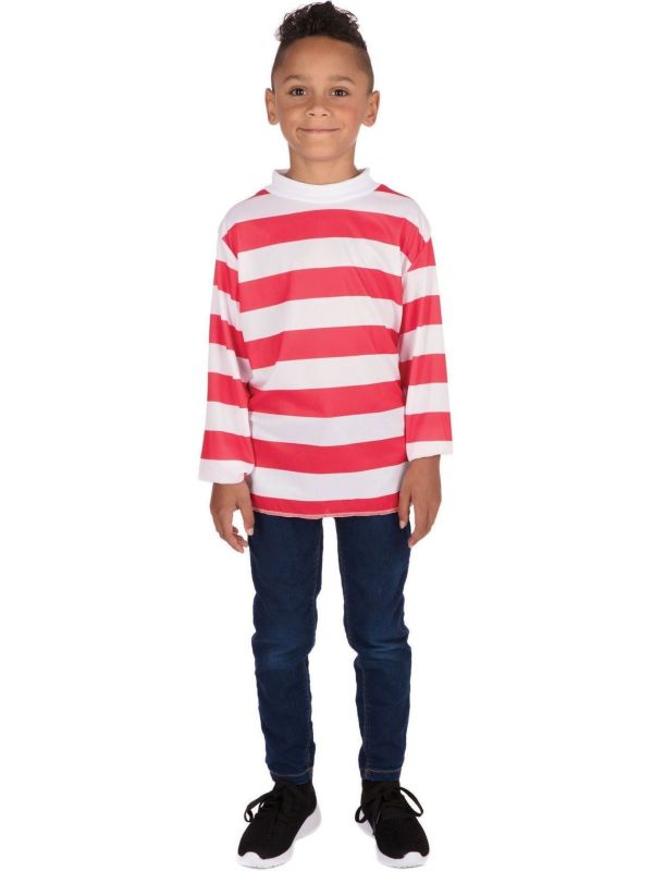 Waar is Wally Kostuum Kinderen