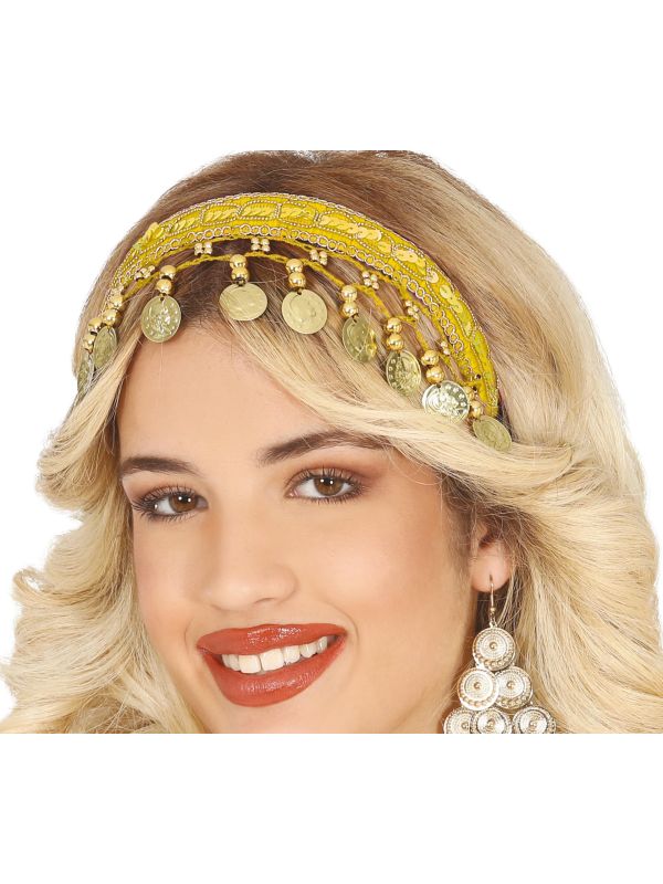 Waarzegster Hoofdband Geel