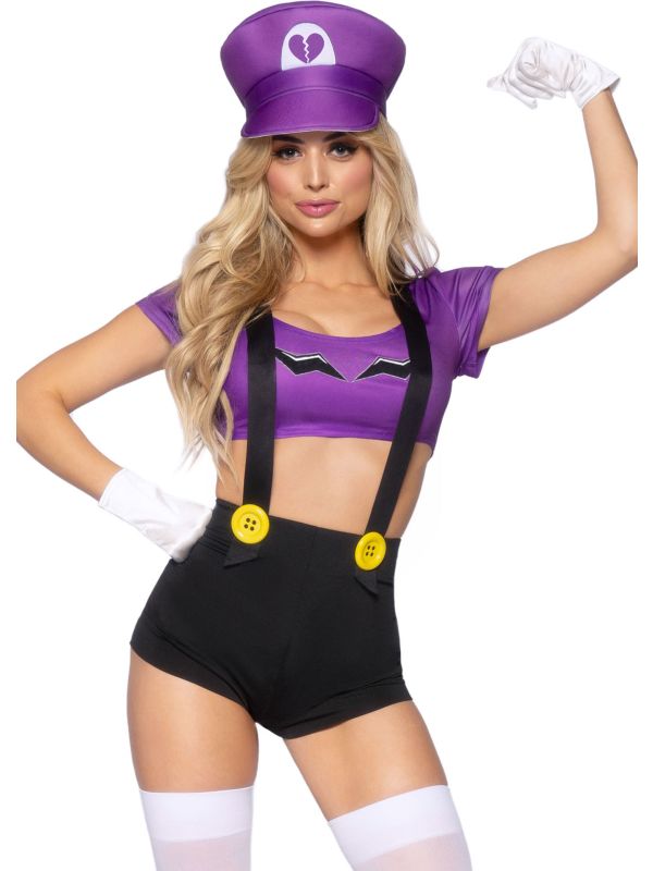 Waluigi Kostuum Dames