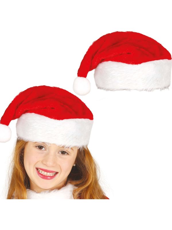 Warme Kerstman Muts Kind