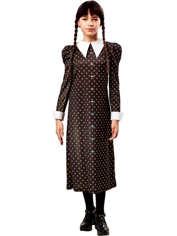 Wednesday Addams Family Lange Jurk Meisjes
