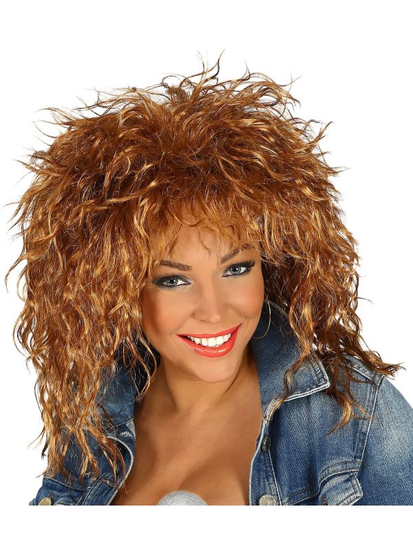 Wilde Krullen Pruik Dames