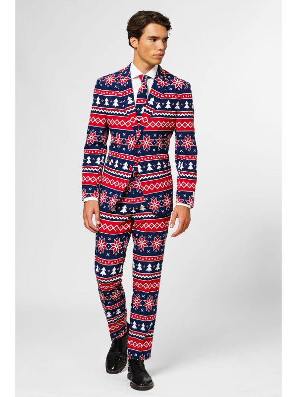 Winters Kerstfeest Opposuits Kostuum