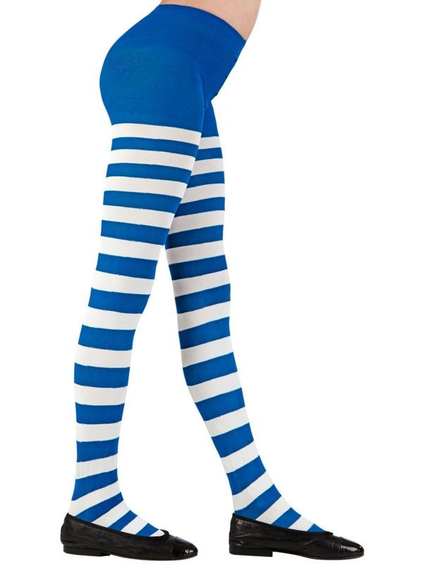 Wit Blauw Gestreepte Kinderpanty