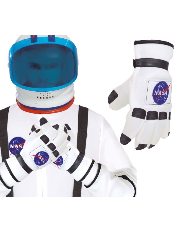 Witte Astronaut Handschoenen Volwassenen
