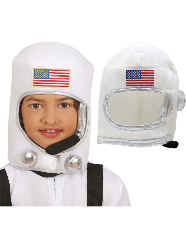 Witte Astronautenhelm Kinderen