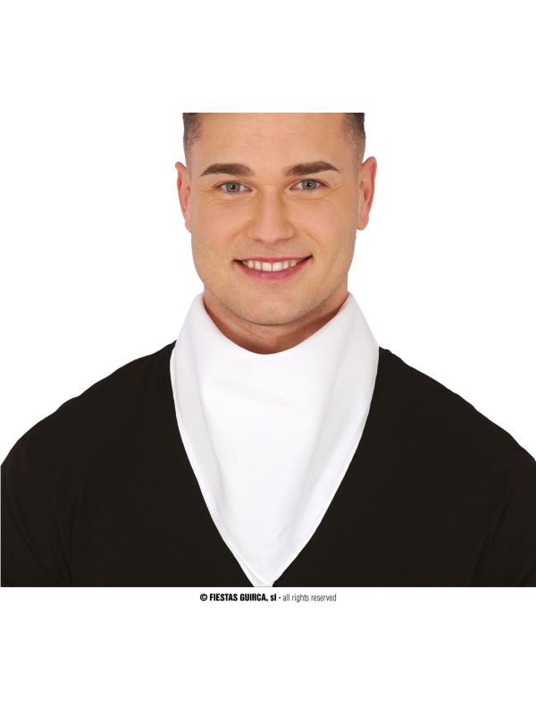 Witte Bandana Sjaal Volwassenen