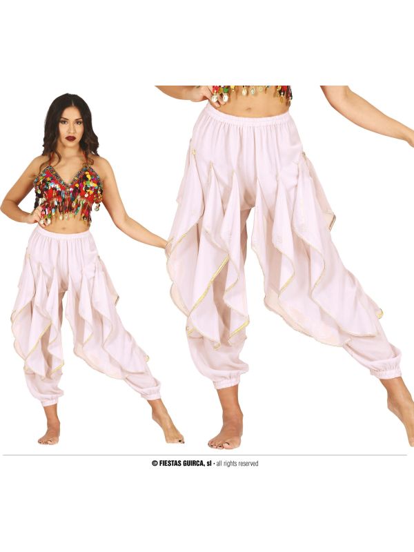 Witte Buikdansbroek Desert Princess