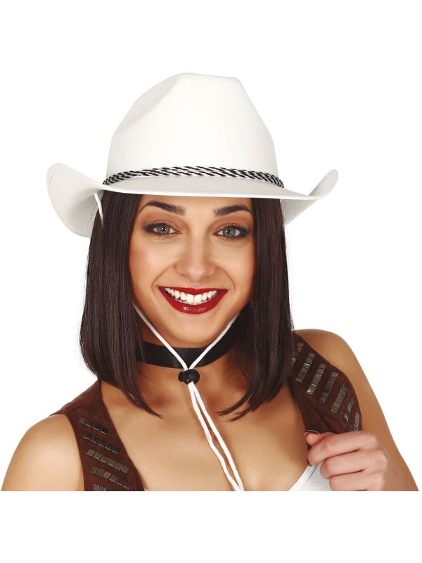 Witte Dallas Cowboyhoed