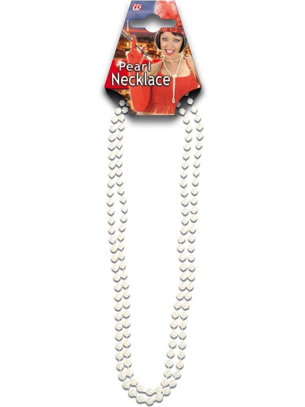 Witte Dubbele Parelketting