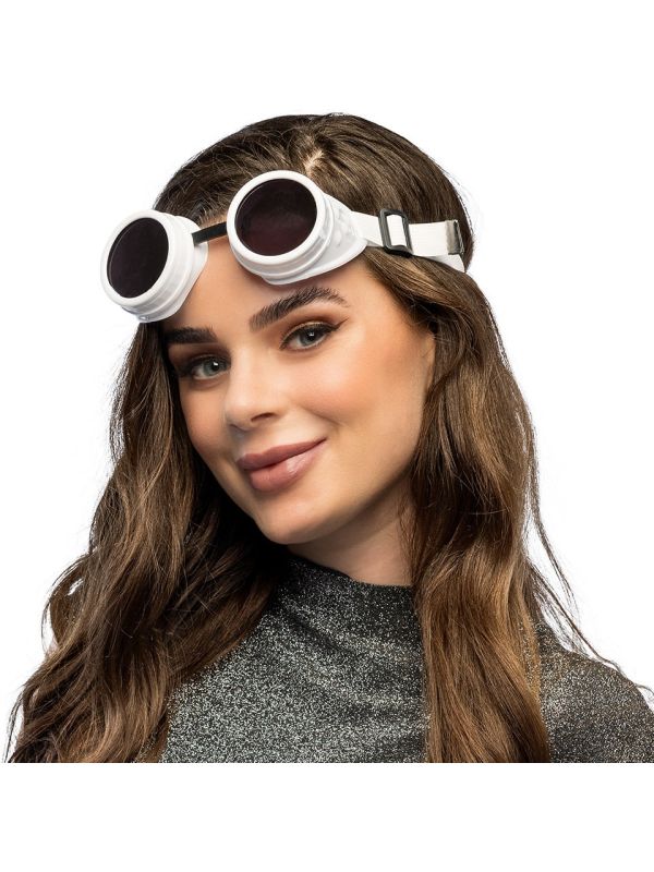 Witte Goggles Ravebril