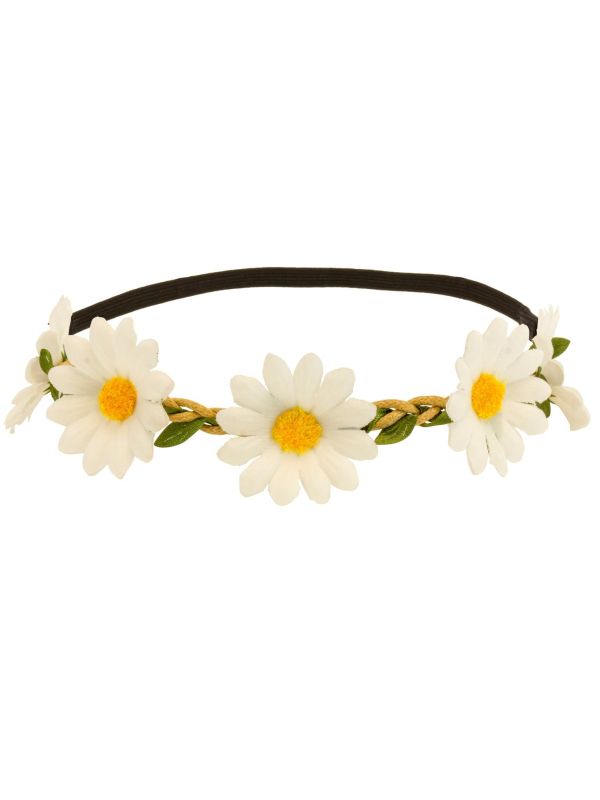 Witte Madeliefjes Hoofdband