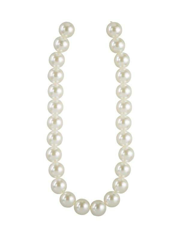 Witte Neppe Parel Ketting