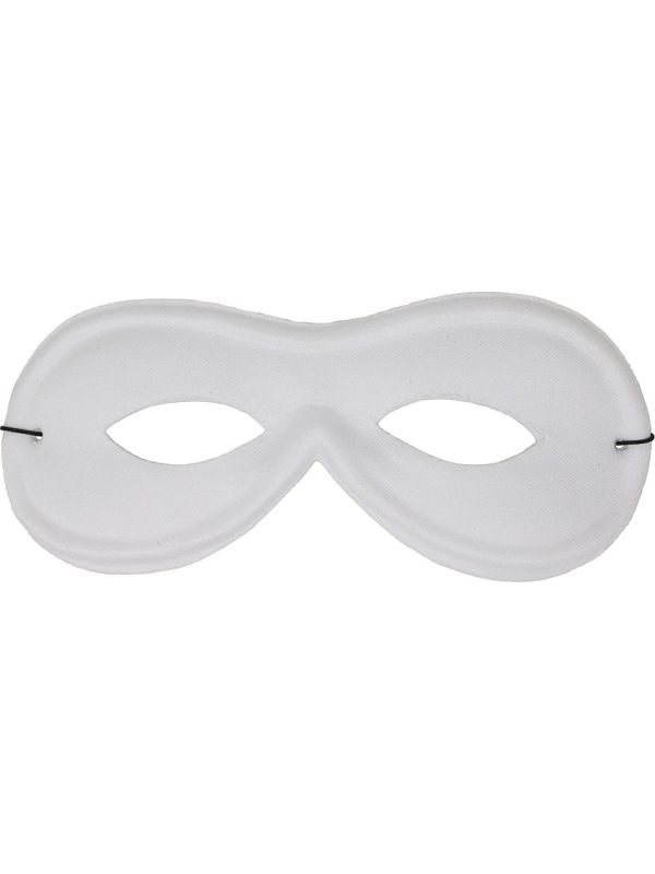 Witte Pierrot Oogmasker